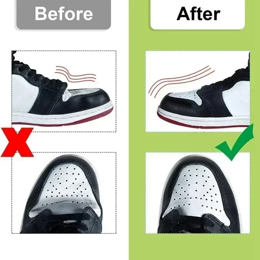 1/4/8 Par Ochraniaczy na Buty  – Crease Protector Toe recenzja i cena
