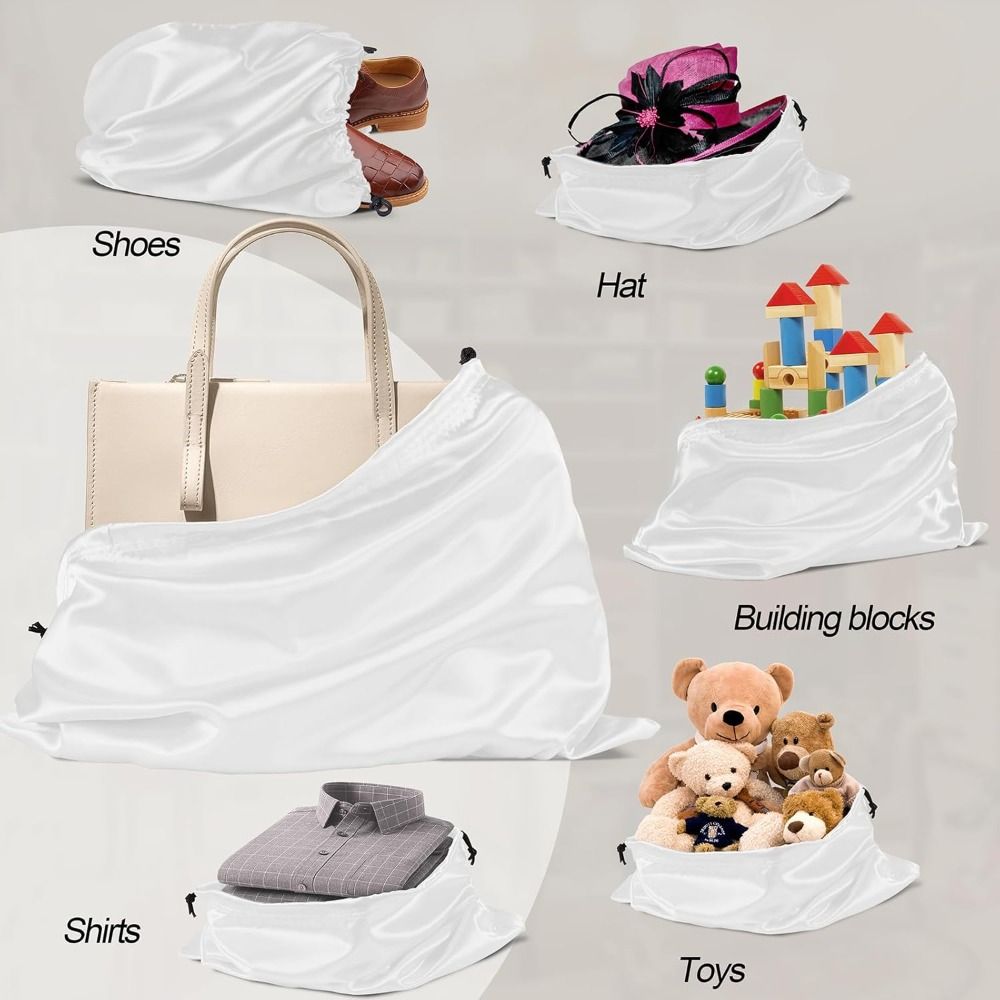 Satynowy jedwabny worek do prz – Shoe Bag Dust recenzja i cena