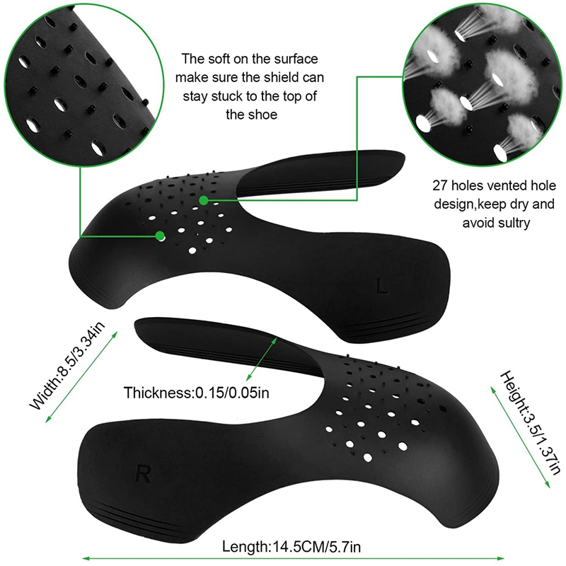 4 szt. Ochraniacz na ochraniac – Crease Protector Toe recenzja i cena